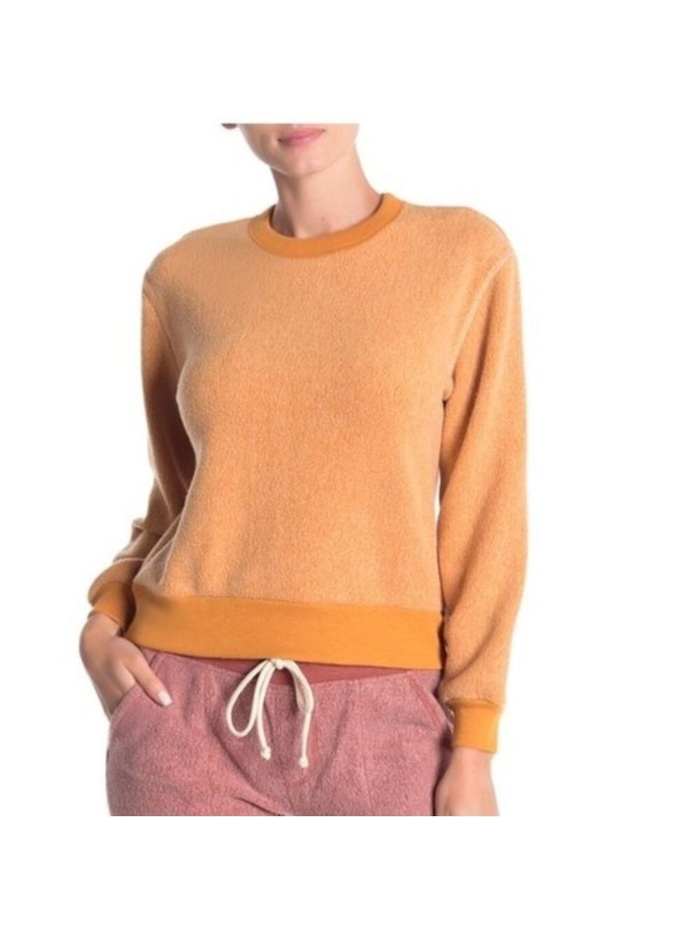 Alternative Cozy Fleece Crew Neck Sweatshirt